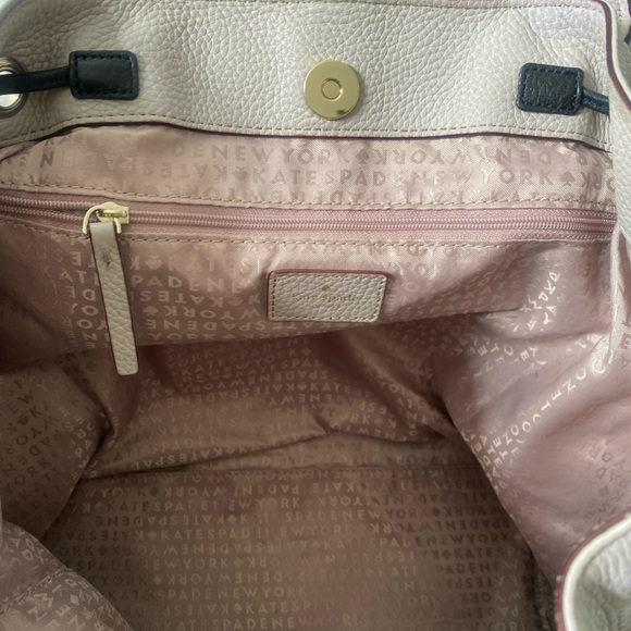 Kate Spade Black and Cream Backpack - Picture 6 of 13